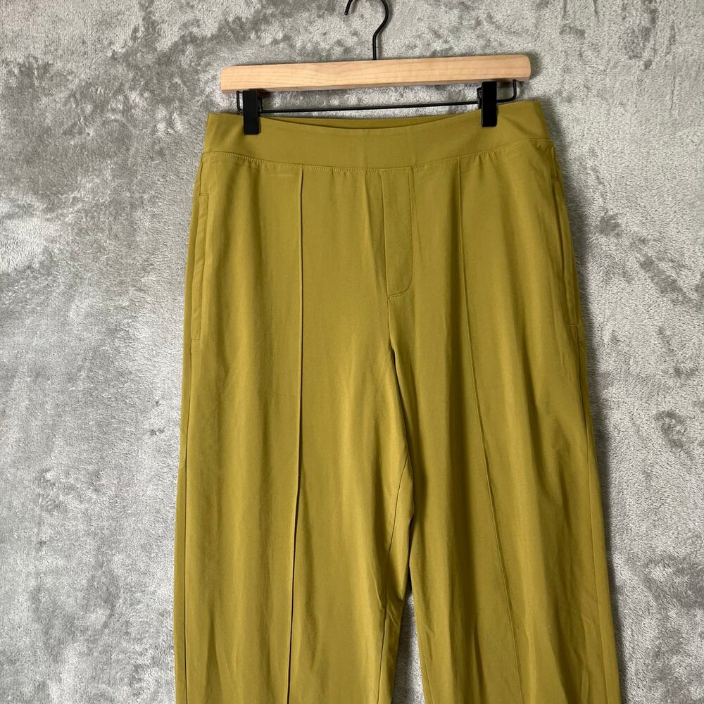Athleta Women’s Vienna Slim Pants Tapestry Gold Sz 8‎ Tall Career Office - Picture 2 of 6